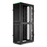 APC NetShelter SX Gen 2 AR3105B2, 45U server rack Zwart/groen, 60(b) x 212,4(h) x 107(d) cm, met zijkanten