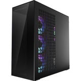 ARCTIC Xtender VG (Mirror Black) midi tower behuizing Zwart | 2x USB-A | 1x USB-C | RGB | Tempered Glass