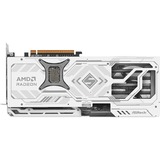 ASRock Radeon RX 9070 XT Steel Legend 16GB grafische kaart Wit/grijs, 3x DisplayPort, 1x HDMI, RDNA4