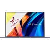 ASUS VivoBook 16X M1603QA-MB073W 16" laptop Blauw | Ryzen 7 5800H | Radeon Graphics | 16 GB | 512 GB SSD