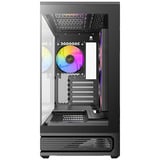 Antec C2M ARGB mini tower behuizing Zwart | 1x USB-A | 1x USB-C | Tempered Glass