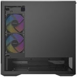 Antec C2M ARGB mini tower behuizing Zwart | 1x USB-A | 1x USB-C | Tempered Glass