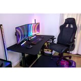 Arozzi Arena Medium Gaming Desk - Pure Black Zwart