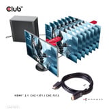 Club 3D Gecertificeerde Ultra High Speed HDMI 2.1 kabel Zwart, 2 meter, 8K