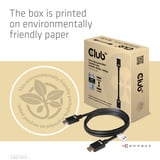 Club 3D Gecertificeerde Ultra High Speed HDMI 2.1 kabel Zwart, 2 meter, 8K