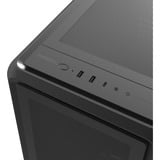 Cooler Master  midi tower behuizing Zwart | 2x USB-A | 1x USB-C | RGB | Window