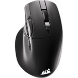 Corsair NIGHTSWORD v2 WIRELESS SD Stream Deck-gamingmuis Zwart, 100 - 33.000 DPI, 8K Hz, RGB, USB, 2.4GHz, Bluetooth 5.2 + LE 