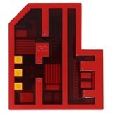 Doom: 30th Anniversary - Pixel Key Prop Replica Set of 3 decoratie 