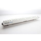 Ducky One 3 Classic Pure White RGB mechanisch toetsenbord Wit, US lay-out (QWERTY), Cherry MX Silent Red, 100%, RGB led, Double-shot PBT, Hot-swappable, QUACK Mechanics