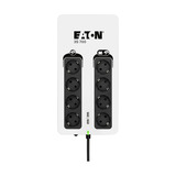 Eaton Power Quality 3S Gen2 DIN (3S550F) ups Zwart/wit, 700 VA, 420 W, 4x Schuko, 4x Schuko alleen surge, USB‑laadpoorten