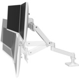 Ergotron LX Pro Desk Dual Direct Arm monitorarm Wit