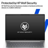 HP EliteBook 6 G1i AI (DL5W6ET) 14"  laptop Zilver | Ultra 5 235U | Intel Graphics | 16 GB | 512 GB SSD