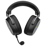 Hator Hypergang 3 Wireless over-ear gaming headset Zwart, RGB, 2.4GHz / Bluetooth / USB
