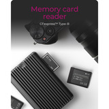 ICY BOX IB-CR601M-C31 externe behuizing Zwart