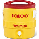 Igloo 400 Series Barrel 3 Gallon, 11,4 liter drankdispenser Geel/rood