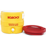 Igloo 400 Series Barrel 3 Gallon, 11,4 liter drankdispenser Geel/rood