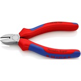 KNIPEX Zijsnijtang 70 02 125 kniptang Rood/blauw