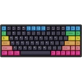 Keychron JM-50 OEM Dye-Sub PBT Keycap Set - Rainbow keycaps Zwart/meerkleurig