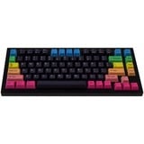 Keychron JM-50 OEM Dye-Sub PBT Keycap Set - Rainbow keycaps Zwart/meerkleurig