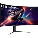 LG UltraGear OLED 45GR95QE-B 45" Curved UltraWide gaming monitor Zwart, 2x HDMI, 1x DisplayPort, 2x USB-A, 240 Hz