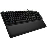 Logitech G513 CARBON LIGHTSYNC RGB Mechanical Gaming Keyboard Zwart, US lay-out, GX Brown, RGB leds