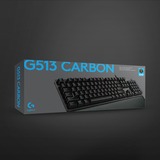 Logitech G513 CARBON LIGHTSYNC RGB Mechanical Gaming Keyboard Zwart, US lay-out, GX Brown, RGB leds