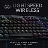 Logitech G915 TKL, gaming toetsenbord US-International, GL Clicky, RGB, GL Clicky