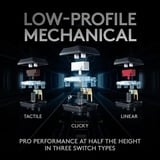 Logitech G915 TKL, gaming toetsenbord US-International, GL Clicky, RGB, GL Clicky