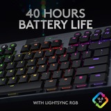 Logitech G915 TKL, gaming toetsenbord US lay-out, GL Clicky, RGB, GL Clicky