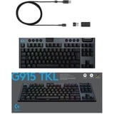 Logitech G915 TKL, gaming toetsenbord US-International, GL Clicky, RGB, GL Clicky