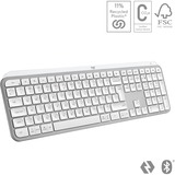 Logitech MX Keys S Advanced toetsenbord Wit, US-International lay-out (QWERTY)