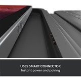 Logitech Rugged Combo 4 voor iPad (10e generatie) , toetsenbord Zwart, EU lay-out (QWERTY)