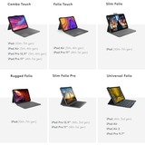 Logitech Rugged Combo 4 voor iPad (10e generatie) , toetsenbord Zwart, EU lay-out (QWERTY)