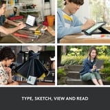 Logitech Rugged Combo 4 voor iPad (10e generatie)  toetsenbord Zwart, EU lay-out (QWERTY), 80% (TKL)	