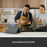 Logitech Rugged Folio for iPad (10e generatie & A16) toetsenbord Zwart, UK lay-out (QWERTY), 80% (TKL)