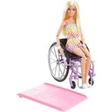 Fashionistas - Barbie met een paarse rolstoel #194 Pop