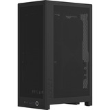 NZXT NZXT H2 Flow (2026) mini tower behuizing Zwart | 2x USB-A | 1x USB-C | Window