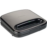 Princess 127005 Sandwichmaker Roestvrij staal/zwart