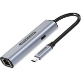 Sitecom USB-C naar Ethernet 1 Gigabit adapter Grijs, 0.15 meter