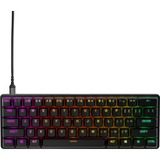 SteelSeries Apex Pro Mini RGB mechanisch gaming toetsenbord Zwart, US lay-out (QWERTY), SteelSeries OmniPoint 2.0, 60%, RGB leds, Double Shot PBT Keycaps