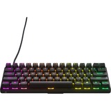 SteelSeries Apex Pro Mini RGB mechanisch gaming toetsenbord Zwart, US lay-out (QWERTY), SteelSeries OmniPoint 2.0, 60%, RGB leds, Double Shot PBT Keycaps