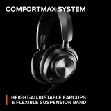 SteelSeries Arctis Nova Pro over-ear gaming headset Zwart, Pc, PlayStation 4, PlayStation 5, Nintendo Switch