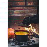 The Windmill Onderzetter Zwart, 22 cm, Gepoedercoat staal