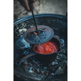 The Windmill Onderzetter Zwart, 22 cm, Gepoedercoat staal