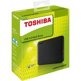 Toshiba Canvio Ready, 1 TB externe harde schijf Zwart, HDTP310EK3AA, USB 3.2 Gen 1