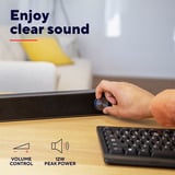 Trust Arys Soundbar Zwart, 12W Piekvermogen, USB, 3.5 mm 