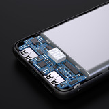 VEGER L10 powerbank 10.000mAh Zwart