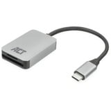 ACT Connectivity USB-C kaartlezer voor SD en micro SD, SD 4.0 UHS-II Aluminium