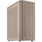 ASUS ASUS PROART PA401 WOOD MESH PWM BEIGE midi tower behuizing Beige | 2x USB-A | 1x USB-C | Window