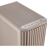 ASUS ASUS PROART PA401 WOOD MESH PWM BEIGE midi tower behuizing Beige | 2x USB-A | 1x USB-C | Window